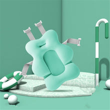 Load image into Gallery viewer, Baby Bath Seat Support Mat Foldable Baby Bath Tub Pad