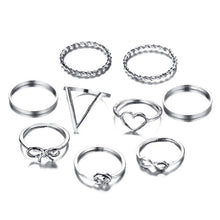 Load image into Gallery viewer, IF ME 30pcs/set Vintage Punk Gold Ring