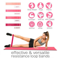 Load image into Gallery viewer, 0.5-1.1mm Yoga Resistance Rubber Bands
