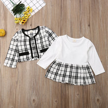 Load image into Gallery viewer, 2Pcs Autumn Winter Party Kids Clothes For Baby Girl Fashion