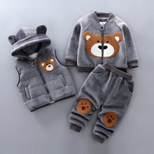 Load image into Gallery viewer, Baby boy's clothes cotton warm suit