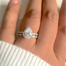 Load image into Gallery viewer, KISSWIFE 2pcs/lot Silver Double Ring