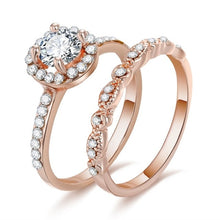Load image into Gallery viewer, KISSWIFE 2pcs/lot Silver Double Ring