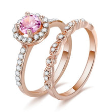 Load image into Gallery viewer, KISSWIFE 2pcs/lot Silver Double Ring