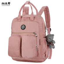Load image into Gallery viewer, Fashion Woman Backpack Waterproof Nylon