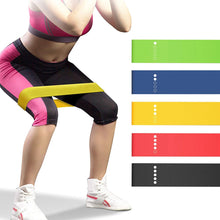 Load image into Gallery viewer, Yoga Resistance Bands 5 Colors