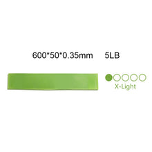Load image into Gallery viewer, Yoga Resistance Bands 5 Colors