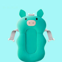 Load image into Gallery viewer, Baby Bath Seat Support Mat Foldable Baby Bath Tub Pad