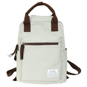 Style Canvas Backpack For Women