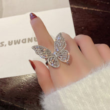 Load image into Gallery viewer, New design fashion jewelry opening high-grade copper inlaid zircon
