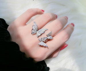 New design fashion jewelry opening high-grade copper inlaid zircon