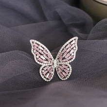Load image into Gallery viewer, New design fashion jewelry opening high-grade copper inlaid zircon
