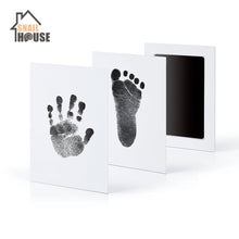 Load image into Gallery viewer, Snailhouse Newborn Baby Handprint Footprint Ink Non-Toxic Touch Ink Pad DIY Photo Frame Souvenir Girl Boy Infant Decoration Toy
