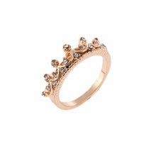Load image into Gallery viewer, Fashion Vintage Silver Crystal Drill Hollow Crown Shaped Queen
