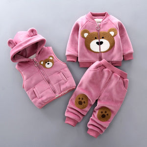 Baby boy's clothes cotton warm suit