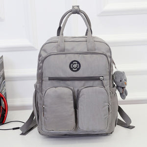Fashion Woman Backpack Waterproof Nylon
