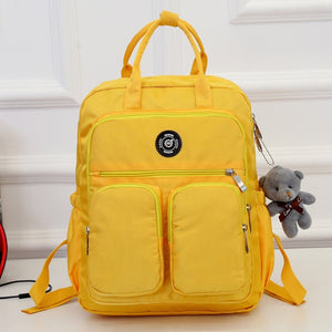Fashion Woman Backpack Waterproof Nylon